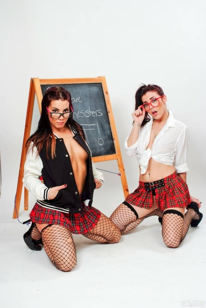 Lane Sisters Shana Lane, Roxy Lane Lesbian Glasses - #5