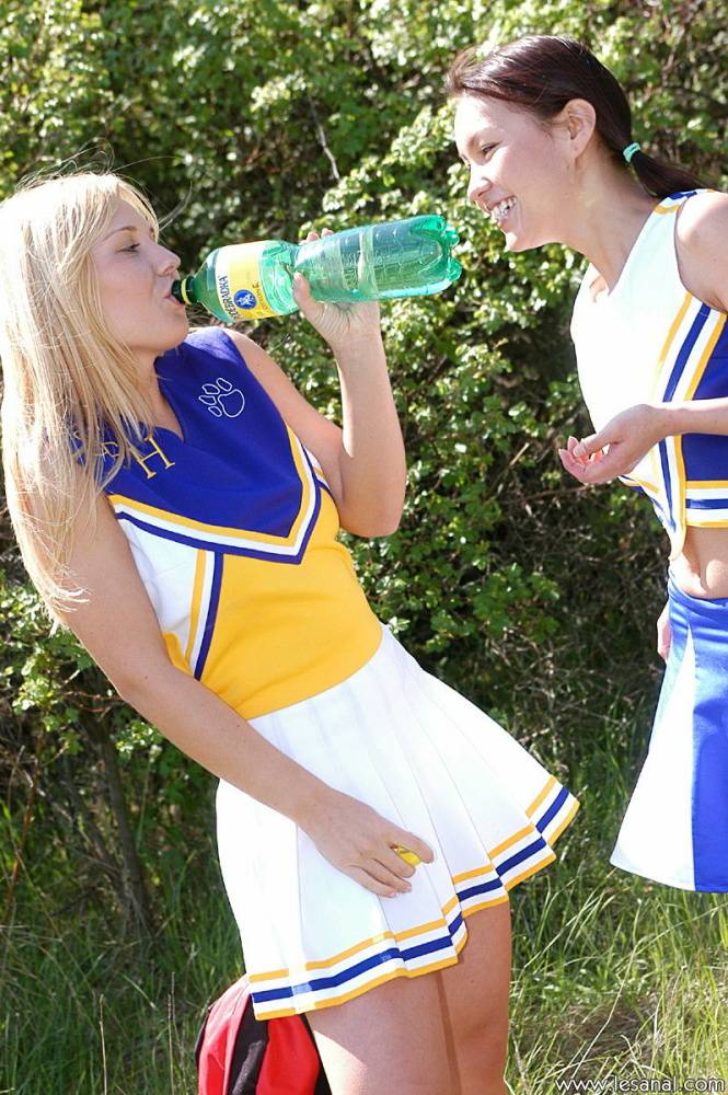 Les Anal Cheerleader Blonde Teen - #8