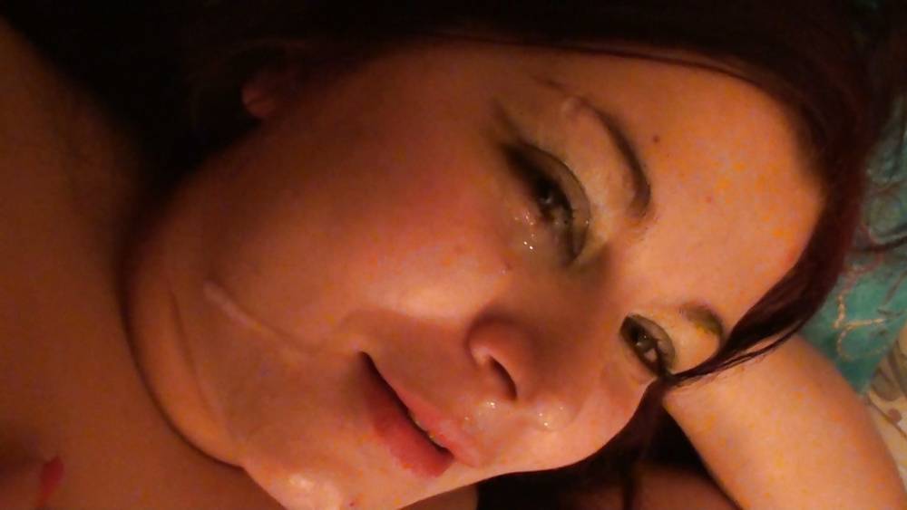 Amateur fatty Cora Kitty taking facial cumshot after hardcore sex - #5