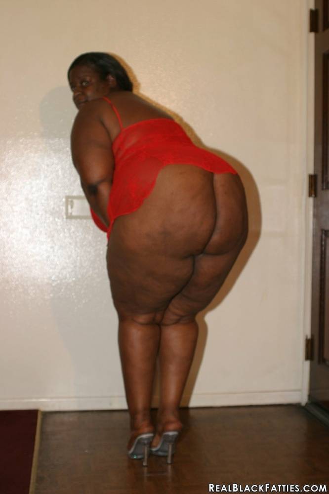 Real Black Fatties Fatty Ebony Spreading - #7