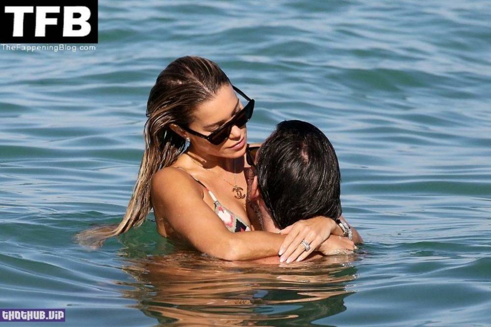 Top Sylvie Meis & Niclas Castello Put on a Loved-Up Display as They Hit the Beach in Miami - #14