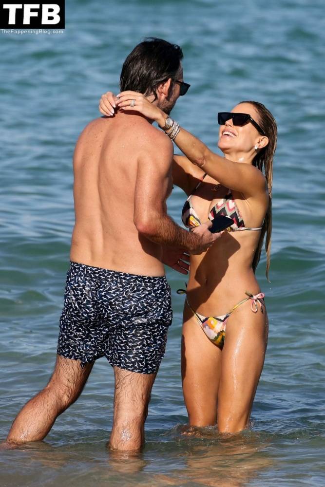 Top Sylvie Meis & Niclas Castello Put on a Loved-Up Display as They Hit the Beach in Miami - #27