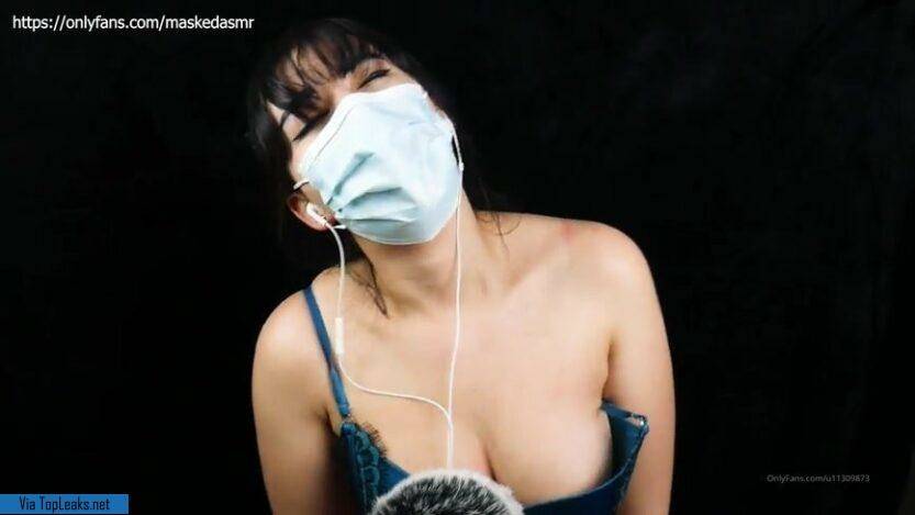 Masked ASMR NSFW Cumming On Camera - #1