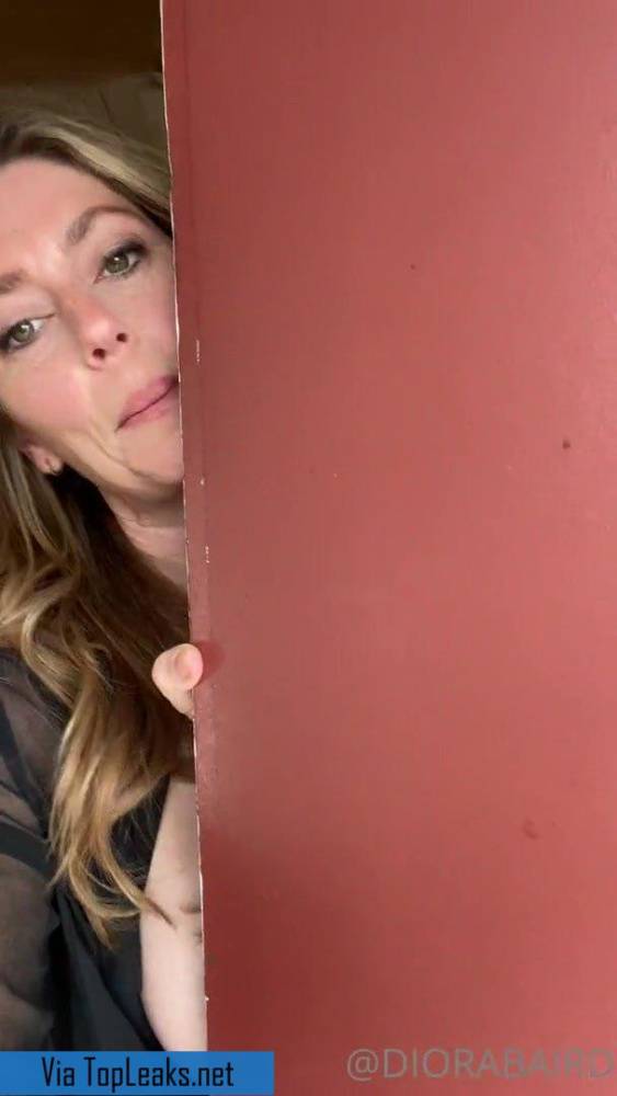 Diora Baird Peeping Nips Leaked Video - #1