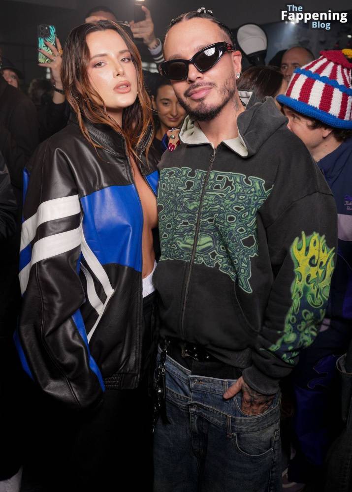 Bella Thorne Goes Braless in a Leather Jacket at the Vetements Show in Paris (28 Photos) - #27