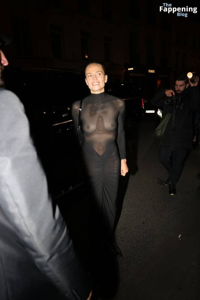 Natasha Poly Stuns With Her Nude Tits at Lila Moss’s Birthday Party at Le Bristol in Paris (40 Photos) - #21