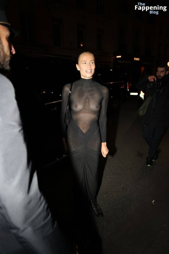 Natasha Poly Stuns With Her Nude Tits at Lila Moss’s Birthday Party at Le Bristol in Paris (40 Photos) - #8