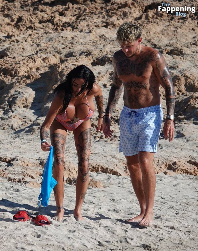 Katie Price Packs on the PDA During a Romantic Walk with JJ Slater Out in Cyprus (61 Photos) - #11