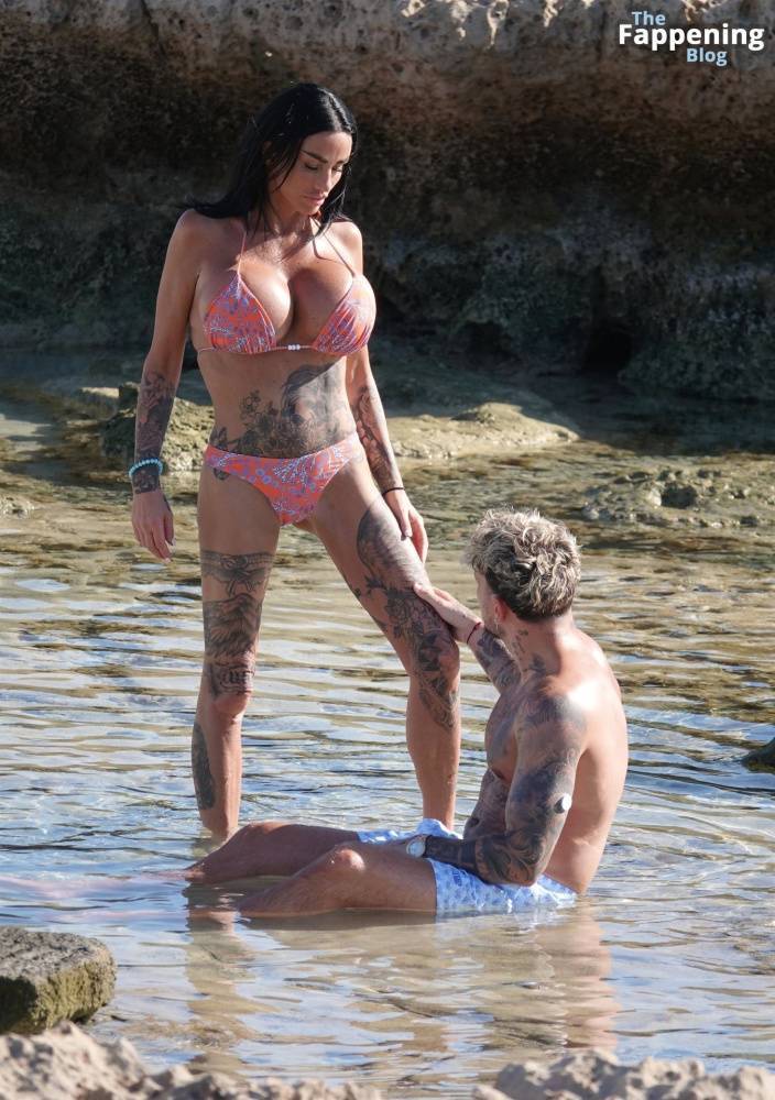 Katie Price Packs on the PDA During a Romantic Walk with JJ Slater Out in Cyprus (61 Photos) - #30