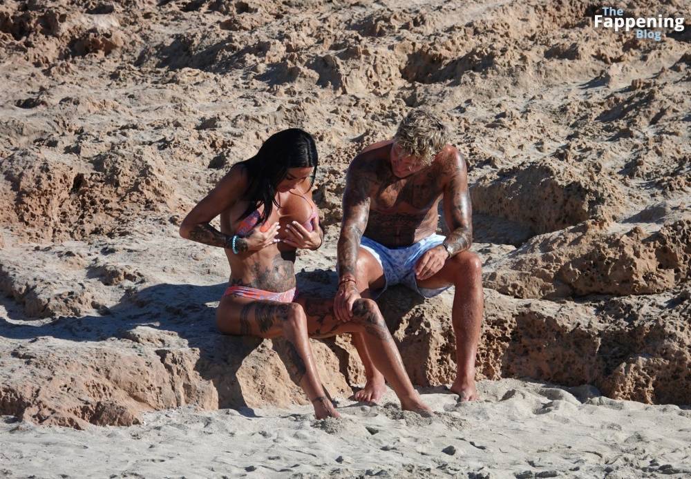 Katie Price Packs on the PDA During a Romantic Walk with JJ Slater Out in Cyprus (61 Photos) - #16