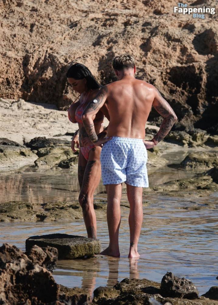 Katie Price Packs on the PDA During a Romantic Walk with JJ Slater Out in Cyprus (61 Photos) - #24