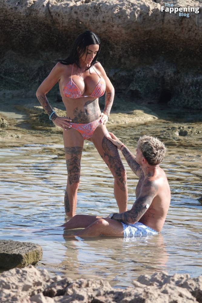 Katie Price Packs on the PDA During a Romantic Walk with JJ Slater Out in Cyprus (61 Photos) - #29