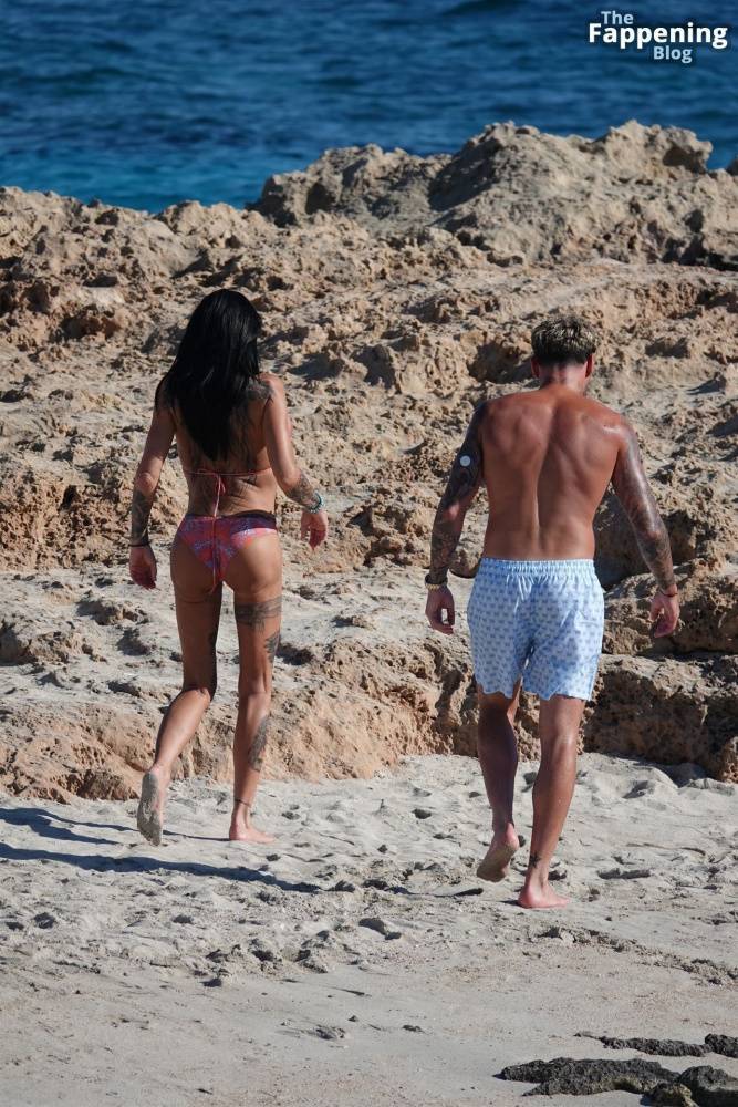 Katie Price Packs on the PDA During a Romantic Walk with JJ Slater Out in Cyprus (61 Photos) - #21