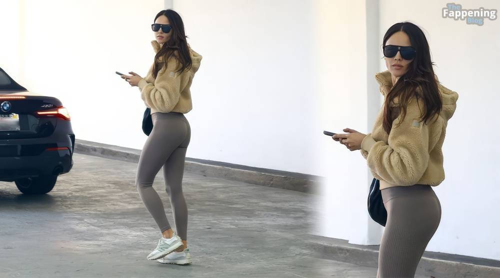 Eiza González Turns Heads in Chic Leggings After Beverly Hills Lunch (16 Photos) - #16