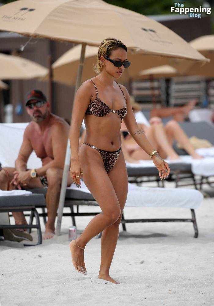 Karrueche Tran Shows Off Her Sexy Bikini Body on the Beach in Miami (87 Photos) - #27