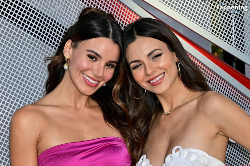 Victoria Justice Looks Pretty in a White Dress at the Intuit Dome Opening Night (29 Photos) - #3