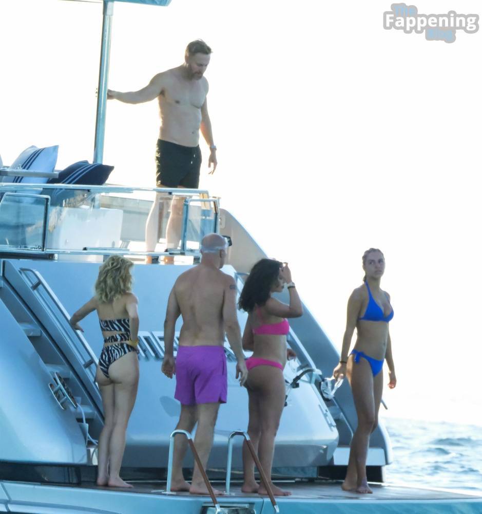 Jessica Ledon & David Guetta Get Up Close and Personal on a Yacht in Ibiza (45 Photos) - #20