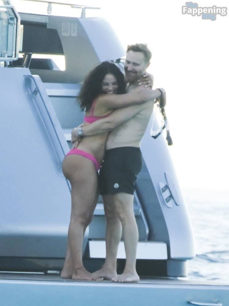 Jessica Ledon & David Guetta Get Up Close and Personal on a Yacht in Ibiza (45 Photos) - #6