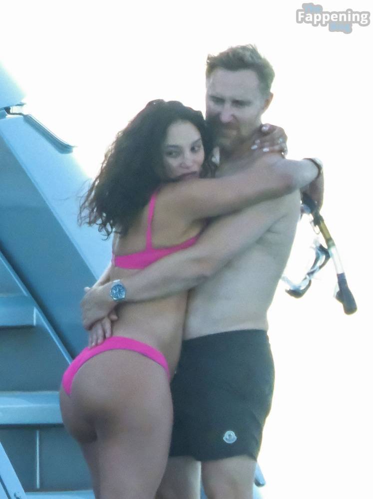 Jessica Ledon & David Guetta Get Up Close and Personal on a Yacht in Ibiza (45 Photos) - #10