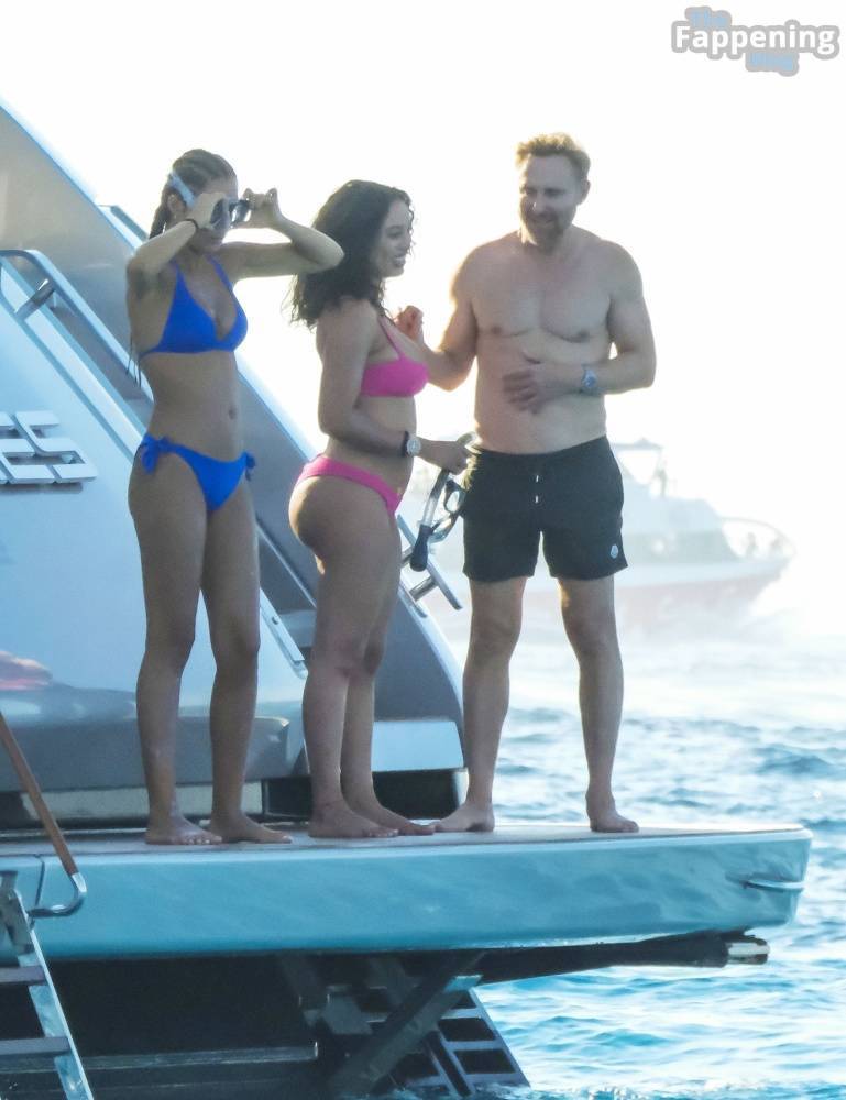 Jessica Ledon & David Guetta Get Up Close and Personal on a Yacht in Ibiza (45 Photos) - #21