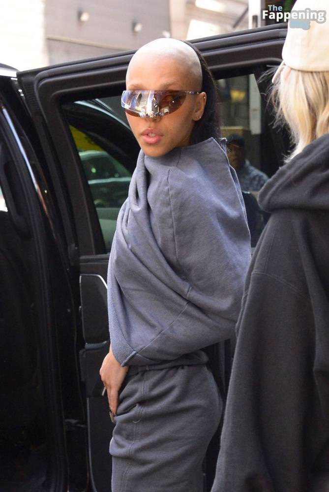 FKA Twigs is Spotted Braless as She Exits GMA3 in New York City (30 Photos) - #2