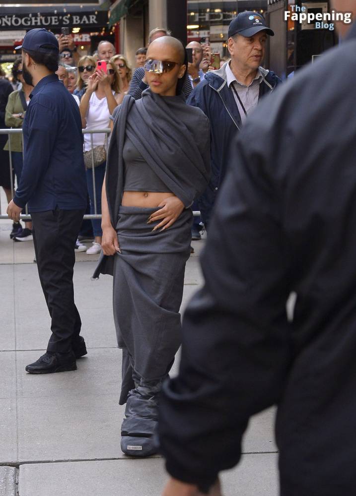 FKA Twigs is Spotted Braless as She Exits GMA3 in New York City (30 Photos) - #26