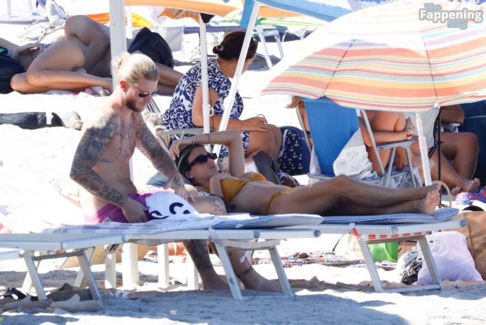 Diletta Leotta & Loris Karius Enjoy a Romantic Break and Relax on the Beach in Sardinia (59 Photos) - #4