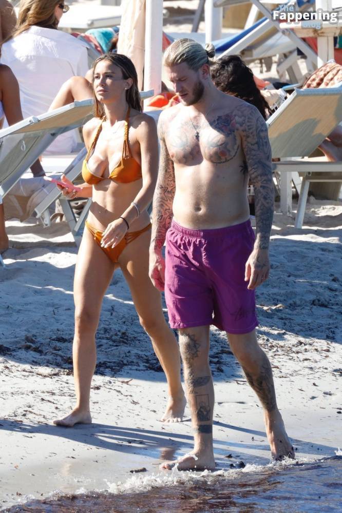 Diletta Leotta & Loris Karius Enjoy a Romantic Break and Relax on the Beach in Sardinia (59 Photos) - #2