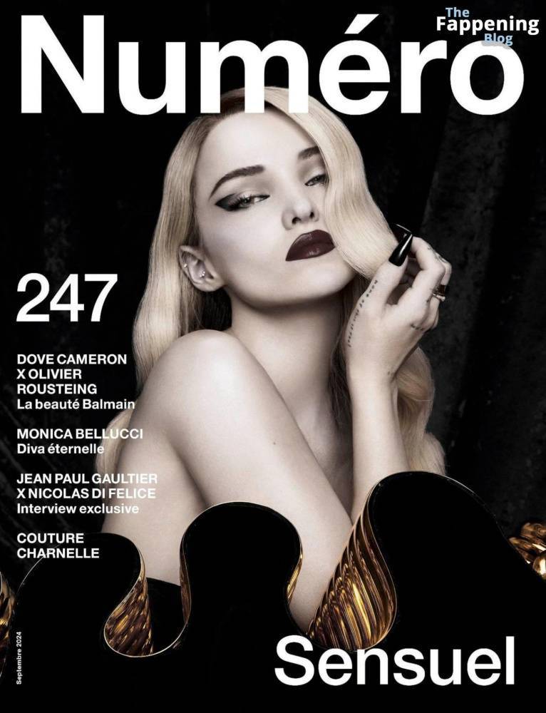 Dove Cameron Sexy & Topless – Numéro France (11 Photos) - #1