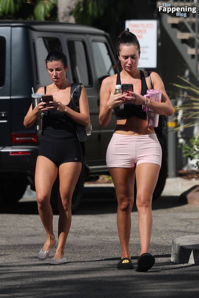 Anastasia Karanikolaou Shows Off Her Sculpted Abs with a Friend in Brentwood (60 Photos) - #10