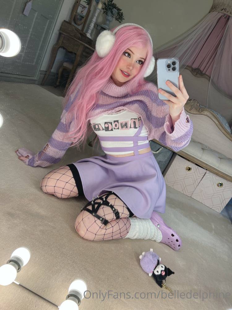 Belle Delphine Purple Crocs Porn Gallery - #38