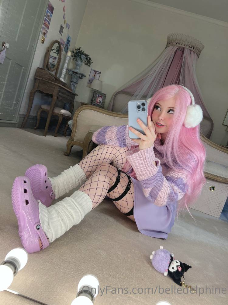 Belle Delphine Purple Crocs Porn Gallery - #32