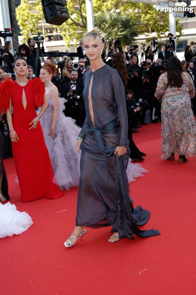 Mia Regan Displays Her Nude Tits at the 77th annual Cannes Film Festival (30 Photos) - #16