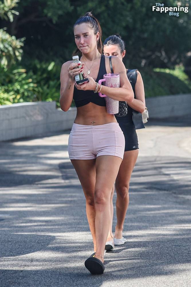 Anastasia Karanikolaou Shows Off Her Sculpted Abs with a Friend in Brentwood (60 Photos) - #main