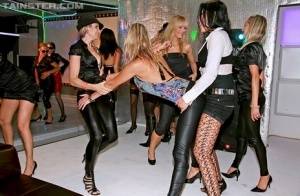 Lustful chicks having wild fun with malestrippers at the drunk party on amateurlikes.com