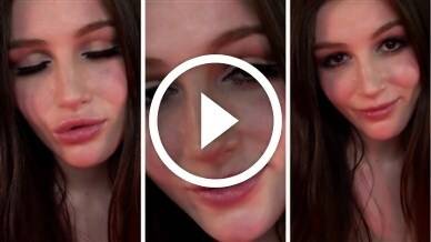 Hot Pelagea ASMR Gentle Kissing Your Face Nude Video on amateurlikes.com
