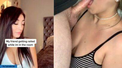 Look with what pleasure she sucks this dick on amateurlikes.com
