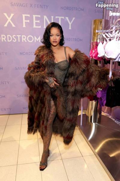 Rihanna Looks Sexy at the Savage x Fenty Launch (10 Photos) on amateurlikes.com