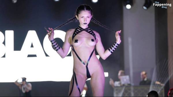 Sexy Models Walk the Runway for the Black Tape Project Fashion Show (46 Photos) on amateurlikes.com