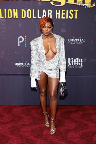 Taraji P. Henson Displays Her Sexy Boobs at the ‘Fight Night: The Million Dollar Heist’ Premiere (55 Photos) on amateurlikes.com